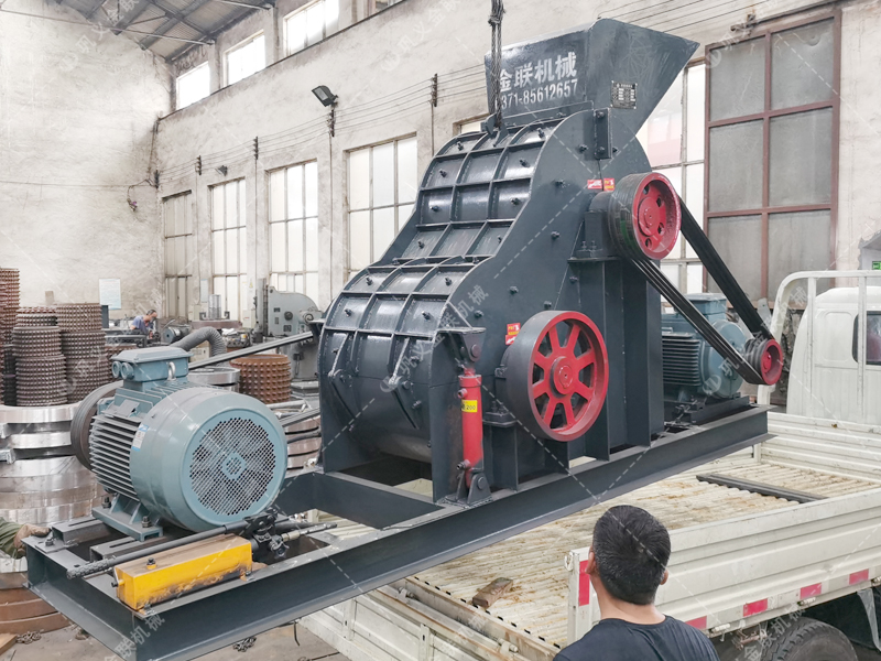 SCF600X600雙級(jí)粉碎機(jī)發(fā)貨圖片_發(fā)往山東濱州_破碎電石渣